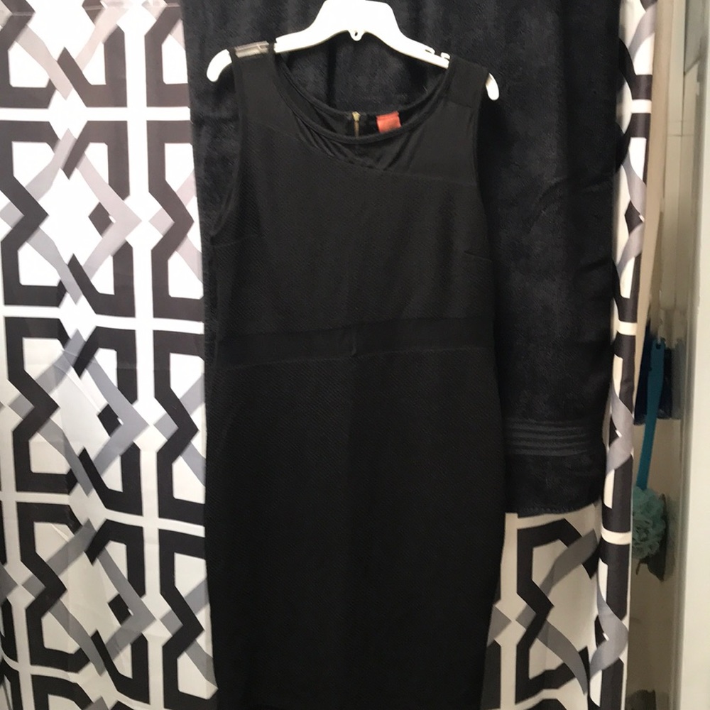 Long black dress